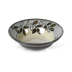 Rustic Leaves Set Of 4 Rim Soup Cereal Bowls 7 Rustic Leaves Set Of 4 Rim Soup Cereal Bowls -Deals Tableware Store 5106153