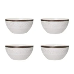 Promenade Scroll 16 Piece Dinnerware Set, Service For 4 -Deals Tableware Store 5217018 CO1