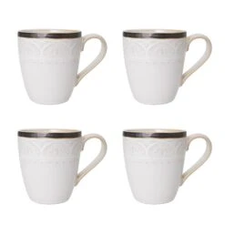 Promenade Scroll 16 Piece Dinnerware Set, Service For 4 -Deals Tableware Store 5217018 CO2