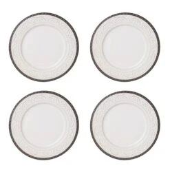 Promenade Scroll 16 Piece Dinnerware Set, Service For 4 -Deals Tableware Store 5217018 CO3