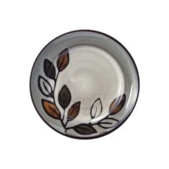 Rustic Leaves Set Of 4 Appetizer Plates -Deals Tableware Store 5230634