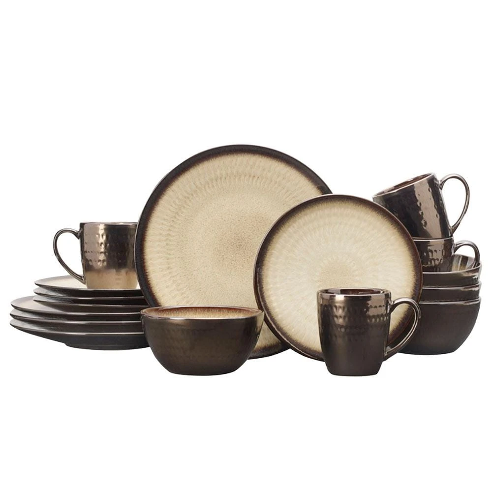 Anastasia Cream 16 Piece Dinnerware Set, Service For 4 3 Anastasia Cream 16 Piece Dinnerware Set, Service For 4