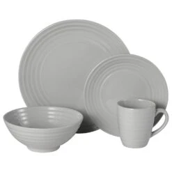 Sophia 16 Piece Dinnerware Set, Service For 4 -Deals Tableware Store 5263382 2