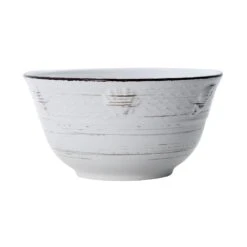 Trellis Coastal White Set Of 4 Soup Cereal Bowls 7 Trellis Coastal White Set Of 4 Soup Cereal Bowls -Deals Tableware Store 5268379 FR