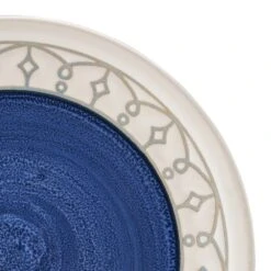 Remi Blue 16 Piece Dinnerware Set, Service For 4 13 Remi Blue 16 Piece Dinnerware Set, Service For 4 -Deals Tableware Store 5275473 PFZ RemiBlue QuarterPlate CloseUp