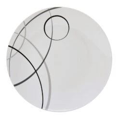 Circles 18 Piece Dinnerware Set, Service For 6 -Deals Tableware Store 5276287 Circles dinner onWhite