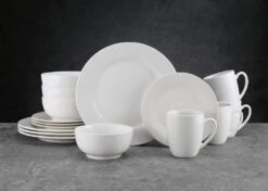 Kendall 16 Piece Dinnerware Set, Service For 4 -Deals Tableware Store 5276341 16pcs Lifestyle 1
