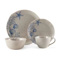 Southport 16 Piece Dinnerware Set, Service For 4 25 Southport 16 Piece Dinnerware Set, Service For 4 -Deals Tableware Store 5281352 Southport 4pc silo