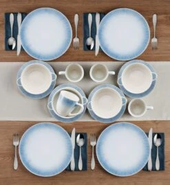 Logan 16 Piece Dinnerware Set, Service For 4 -Deals Tableware Store 5286181 Pfaltzgraff Logan 16PC DinnerwareSet Lifestyle 2