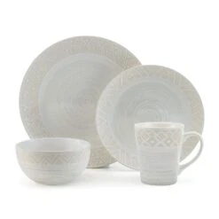 Vera 16 Piece Dinnerware Set, Service For 4 21 Vera 16 Piece Dinnerware Set, Service For 4 -Deals Tableware Store 5286184 Pfaltzgraff Vera 4PC PlaceSetting Silo