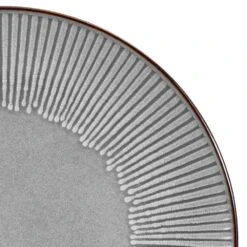 Arlie Gray 12 Piece Dinnerware Set, Service For 4 14 Arlie Gray 12 Piece Dinnerware Set, Service For 4 -Deals Tableware Store 5291360 closeup