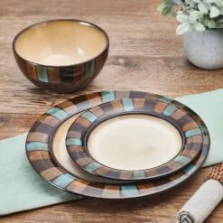 Cayman 24 Piece Dinnerware Set, Service For 8 -Deals Tableware Store 5291865 LF2