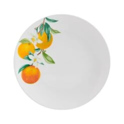 Oranges 12 Piece Dinnerware Set, Service For 4 -Deals Tableware Store 5296703 SN Oranges salad plate silo