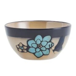 Painted Butterfly Blue 12 Piece Dinnerware Set, Service For 4 18 Painted Butterfly Blue 12 Piece Dinnerware Set, Service For 4 -Deals Tableware Store 5296888 PFZ PaintedButterflyBlue cereal bowl silo 1