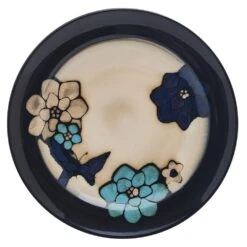 Painted Butterfly Blue 12 Piece Dinnerware Set, Service For 4 16 Painted Butterfly Blue 12 Piece Dinnerware Set, Service For 4 -Deals Tableware Store 5296888 PFZ PaintedButterflyBlue dinner plate silo