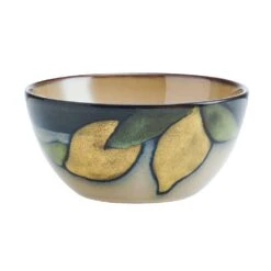 Painted Lemons 12 Piece Dinnerware Set, Service For 4 -Deals Tableware Store 5296894 PFZ Painted Lemons bowl