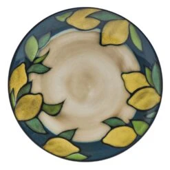 Painted Lemons 12 Piece Dinnerware Set, Service For 4 -Deals Tableware Store 5296894 PFZ Painted Lemons dinner plate