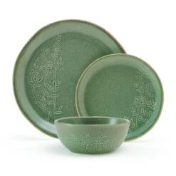 Carrie 12 Piece Dinnerware Set, Service For 4 -Deals Tableware Store 5296918 FR carrie12pcdinnerwareset