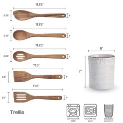 Taos Rectangular Baker -Deals Tableware Store 5297423 PFZ Trellis Crock And Tools Dims Infographic v2 eb736a29 062d 47e8 a43f 2bb20bc5e68a