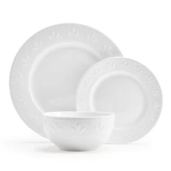 Maddy 12 Piece Dinnerware Set, Service For 4 -Deals Tableware Store 5297446 Maddy 3pc