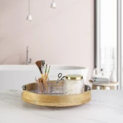 Addison Lazy Susan Serve Tray -Deals Tableware Store 5298046 GB Addison Lazy Susan Bathroom Lifestyle