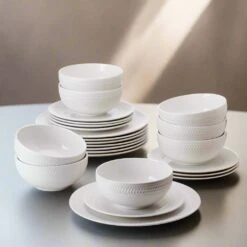 Josephine 24 Piece Dinnerware Set, Service For 8 -Deals Tableware Store 5311501 LS2 josephine 24pc dinnerware set