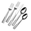 Arabesque Frost 42 Piece Flatware Set With Caddy, Service For 8 1 Arabesque Frost 42 Piece Flatware Set With Caddy, Service For 8 -Deals Tableware Store Arabesque Frost 42 Piece Flatware Set 5303755 1