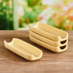 Callie Yellow Set Of 4 Corn Dishes -Deals Tableware Store Callie Yellow Set Of 4 Corn Dishes 5293888 3