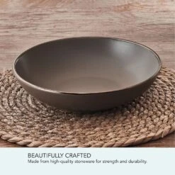 Hadlee Grey Set Of 4 Pasta Bowls -Deals Tableware Store Hadlee Grey Set of 4 Pasta Bowls 5294492 5