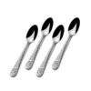 Santa Set Of 4 Coffee Spoons 2 Santa Set Of 4 Coffee Spoons -Deals Tableware Store Santa Set of 4 Coffee Spoons 5289572 1