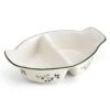 Winterberry® Divided Vegetable Bowl -Deals Tableware Store Winterberry Divided Oval Bowl 5307870 1