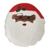 Winterberry® African American Santa Figural Cookie Plate -Deals Tableware Store Winterberry African American Santa Figural Cookie Plate 5308738 1