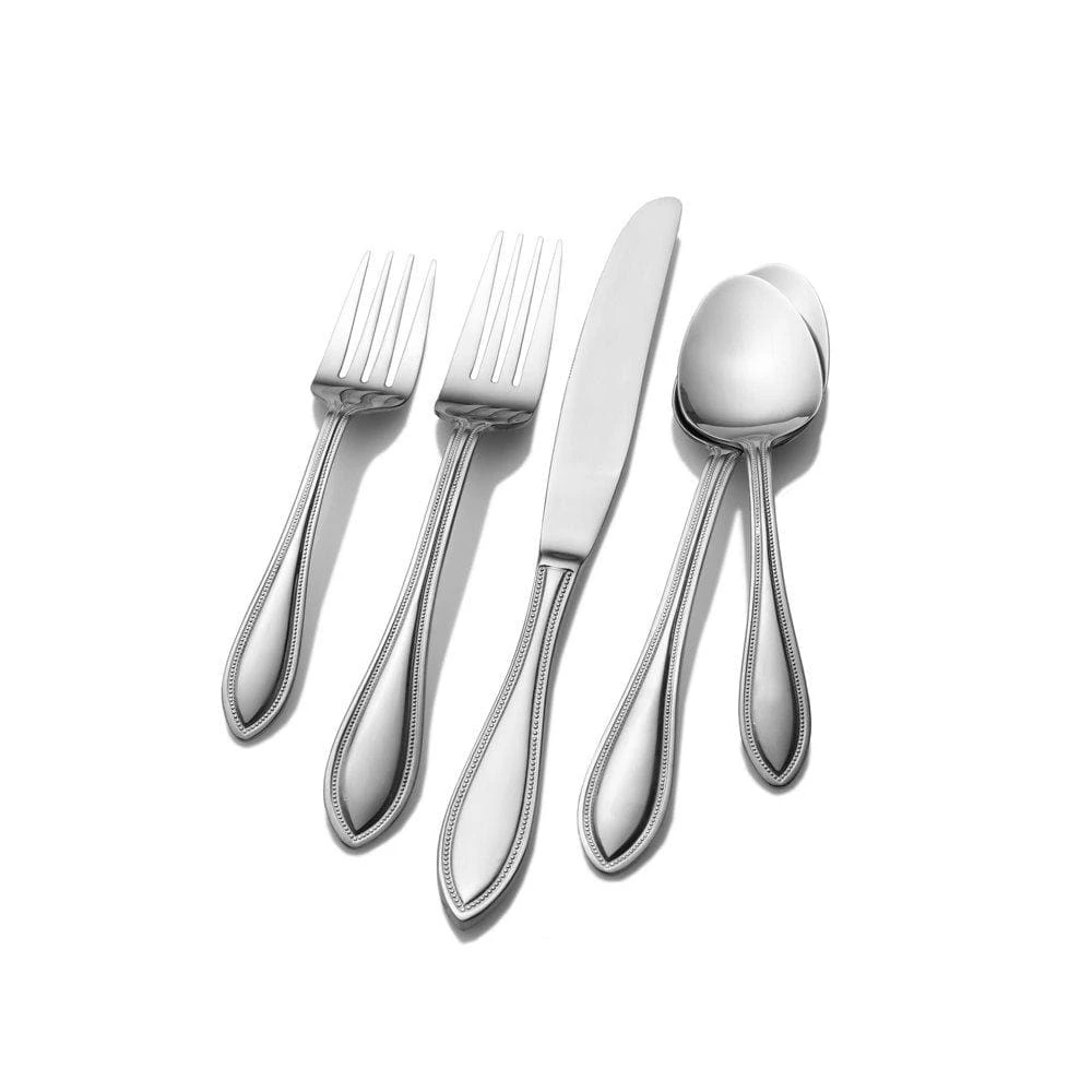 American Bead 20 Piece Flatware Set, Service For 4 3 American Bead 20 Piece Flatware Set, Service For 4