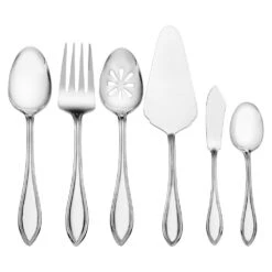 American Bead 53 Piece Flatware Set, Service For 8 -Deals Tableware Store american bead 53 piece flatware set service for 8 5079437 2
