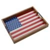American Flag Lazy Susan Serve Tray -Deals Tableware Store american flag lazy susan serve tray 5266467 1