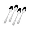 Antiqua Frost Set Of 4 Mini Coffee Spoons 1 Antiqua Frost Set Of 4 Mini Coffee Spoons -Deals Tableware Store antiqua frost set of 4 demitasse spoons 5227183 1