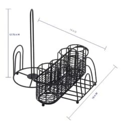Art Deco Hostess Buffet Storage Caddy 9 Art Deco Hostess Buffet Storage Caddy -Deals Tableware Store art deco picnic caddy 5282088 4