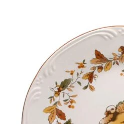Autumn Berry Set Of 8 Turkey Salad Plates -Deals Tableware Store autumn berry set of 8 turkey salad plates K85152689 2
