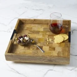 Avery Square Lazy Susan Serve Tray -Deals Tableware Store avery square lazy susan serve tray 5290865 3
