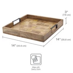 Avery Square Lazy Susan Serve Tray -Deals Tableware Store avery square lazy susan serve tray 5290865 6