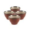 Belmont Red Fruit Bowls, Set Of 4 -Deals Tableware Store belmont red fruit bowls set of 4 K45091076 1