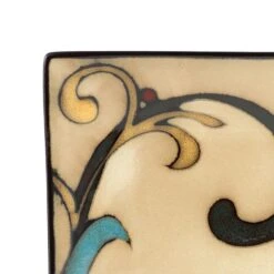 Belmont Square Blue Leaves Dinnerware Set -Deals Tableware Store belmont square blue leaves dinnerware set K325091147 3