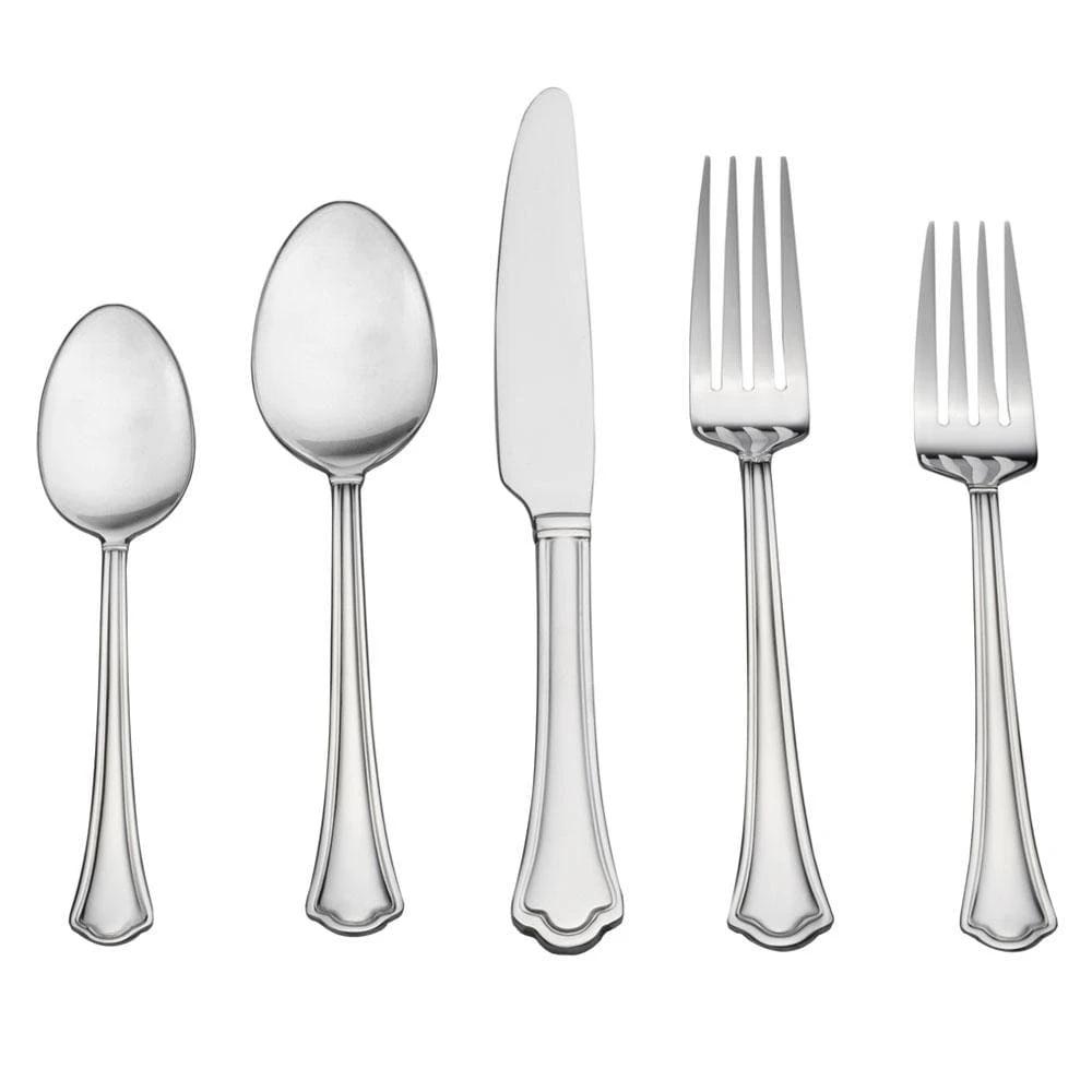 Capri Frost 53 Piece Flatware Set, Service For 8 3 Capri Frost 53 Piece Flatware Set, Service For 8