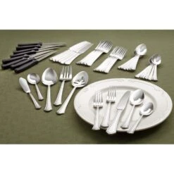 Capri Frost 53 Piece Flatware Set, Service For 8 11 Capri Frost 53 Piece Flatware Set, Service For 8 -Deals Tableware Store capri frost 53 piece flatware set service for 8 5102569 4