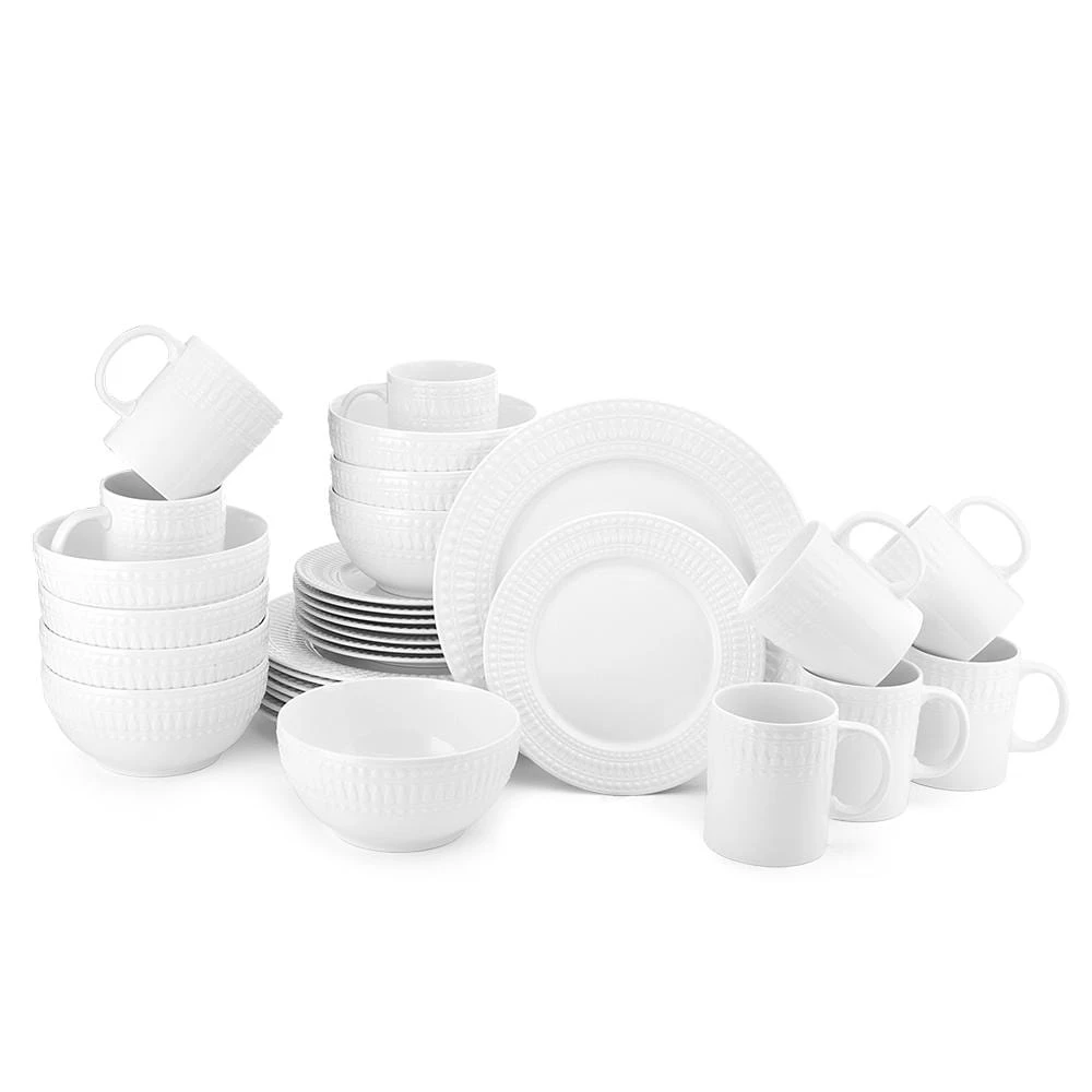 Cassandra 32 Piece Dinnerware Set, Service For 8 3 Cassandra 32 Piece Dinnerware Set, Service For 8
