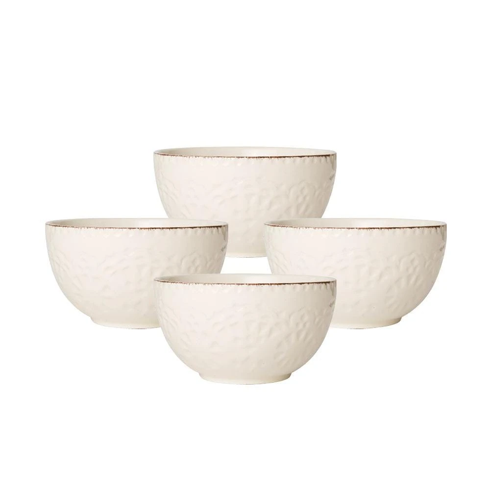 Chateau Cream Set Of 4 Fruit Bowls 3 Chateau Cream Set Of 4 Fruit Bowls