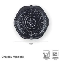 Chateau Midnight Set Of 4 Salad Plates 14 Chateau Midnight Set Of 4 Salad Plates -Deals Tableware Store chateau midnight set of 4 salad plates K45296067 6
