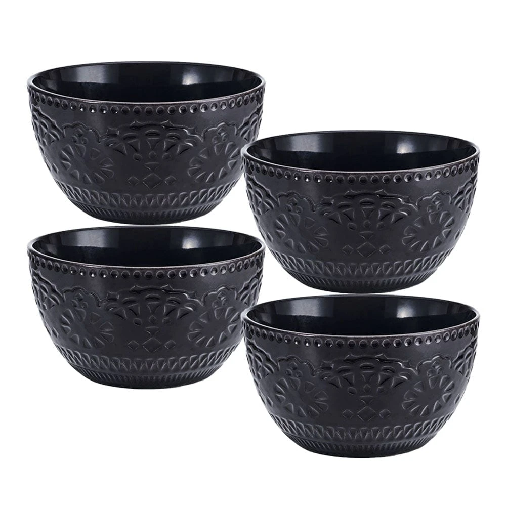 Chateau Midnight Set Of 4 Soup Cereal Bowls 3 Chateau Midnight Set Of 4 Soup Cereal Bowls
