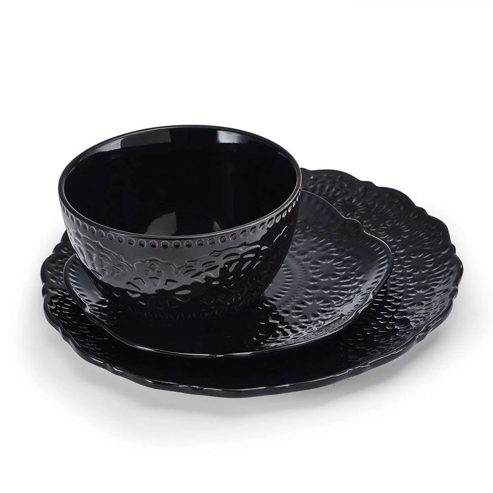 Chateau Midnight Set Of 4 Soup Cereal Bowls 5 Chateau Midnight Set Of 4 Soup Cereal Bowls - Image 3