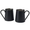 Drew And Jonathan Hammered Black Set Of 2 Beer Mugs -Deals Tableware Store drew and jonathan hammered black set of 2 bar mugs 5288509 1